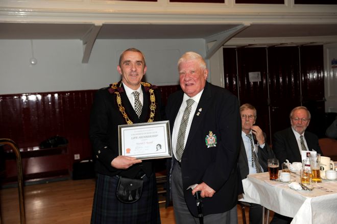 Granting of Life Membership to Alastair Russell