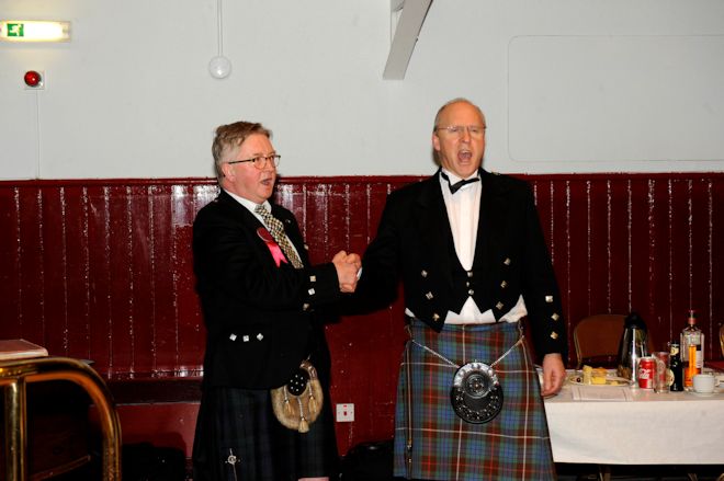 Grant Lees and Dr. Paul Syme - Auld Lang Syne